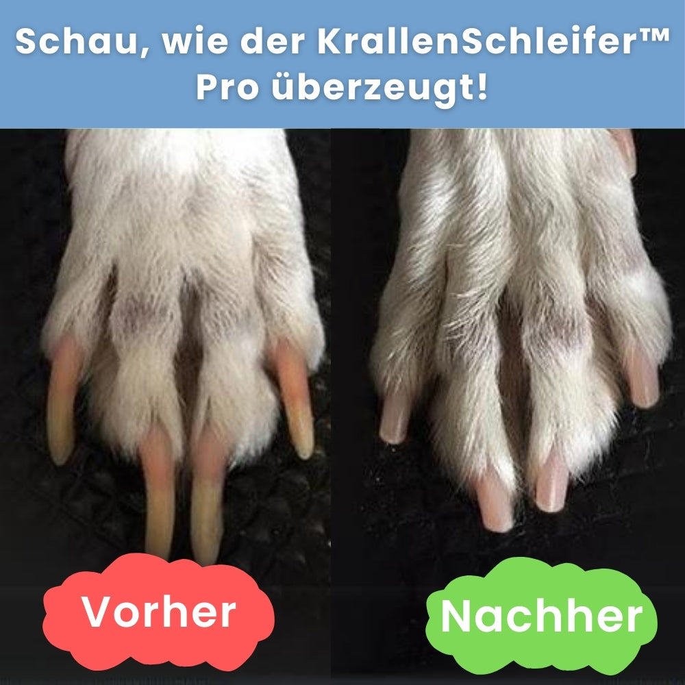 KrallenSchleifer™ Pro Salon - Stressfreie Krallenpflege für Hunde
