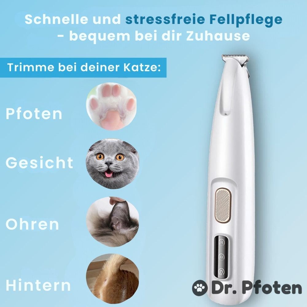 PawTrim Pro™ Katzen - Sanfte Pflege für sensible Samtpfoten