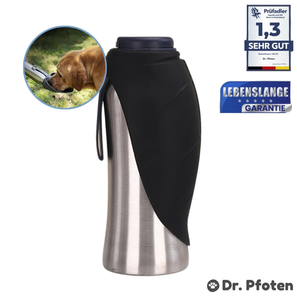 EasySip™ – Die innovative Edelstahl-Hundetrinkflasche