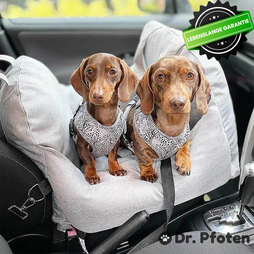 Autositz für Hunde – ErsteKlasse™ Premium Hundesitz