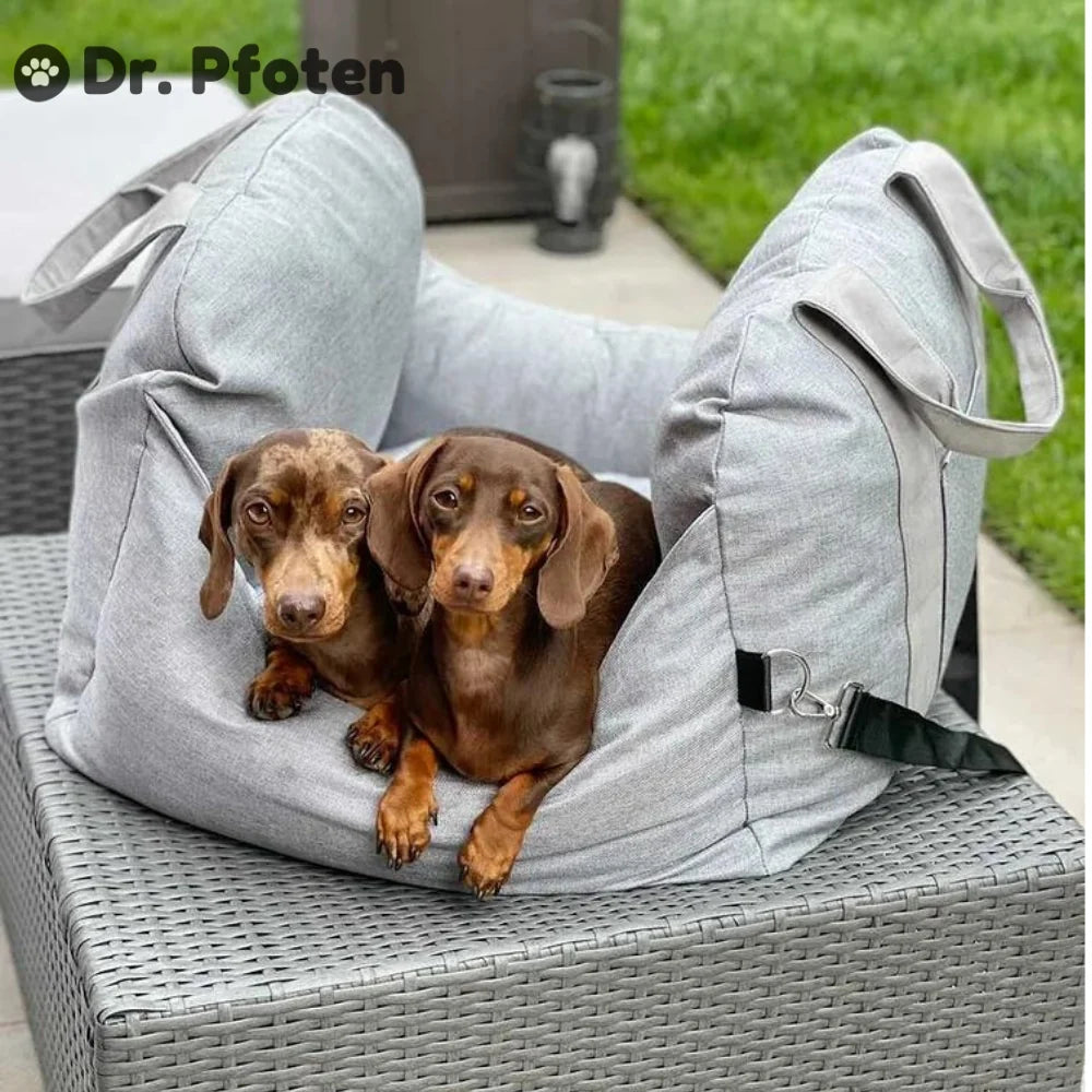 Autositz für Hunde – ErsteKlasse™ Premium Hundesitz