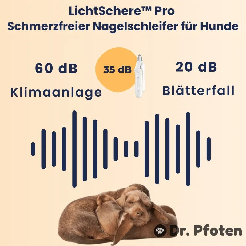 LichtSchere™ Pro – Die 2-in-1 LED-Krallenschere für sichere Pfotenpflege ohne Angst