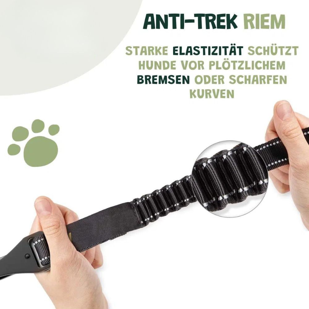 Premium Auto Sicherheitsgurt für Hunde (3-in-1)