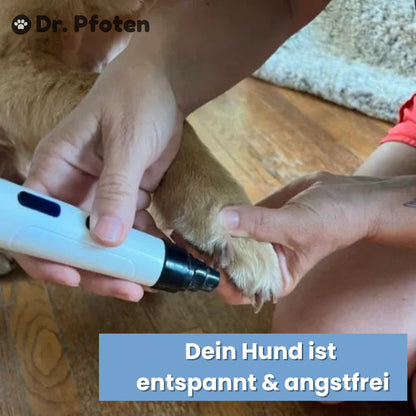 KrallenSchleifer™ Pro Salon - Stressfreie Krallenpflege für Hunde