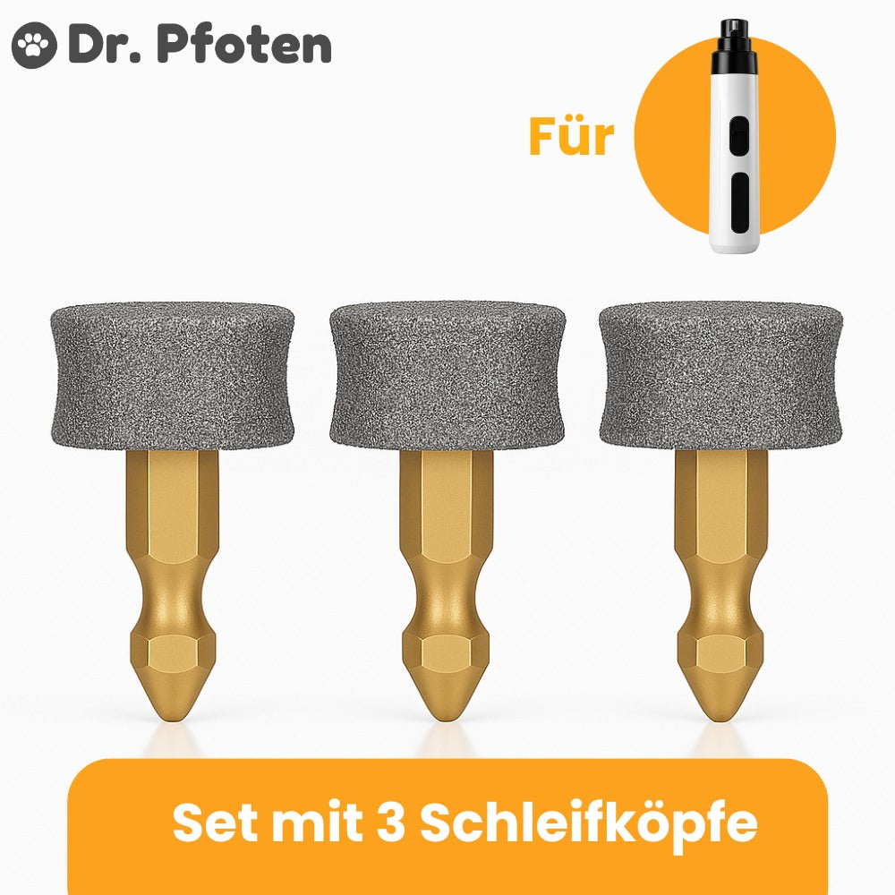 KrallenSchleifer™ Pro Salon Ersatz-Schleifköpfe (3 Stück)