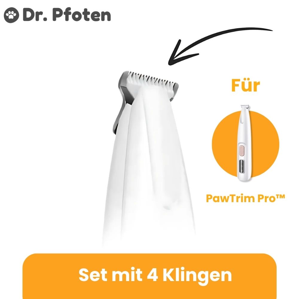 PawTrim Pro™ Ersatzklingen - Für anhaltend perfekte Pfotenpflege (Set mit 4 Klingen)