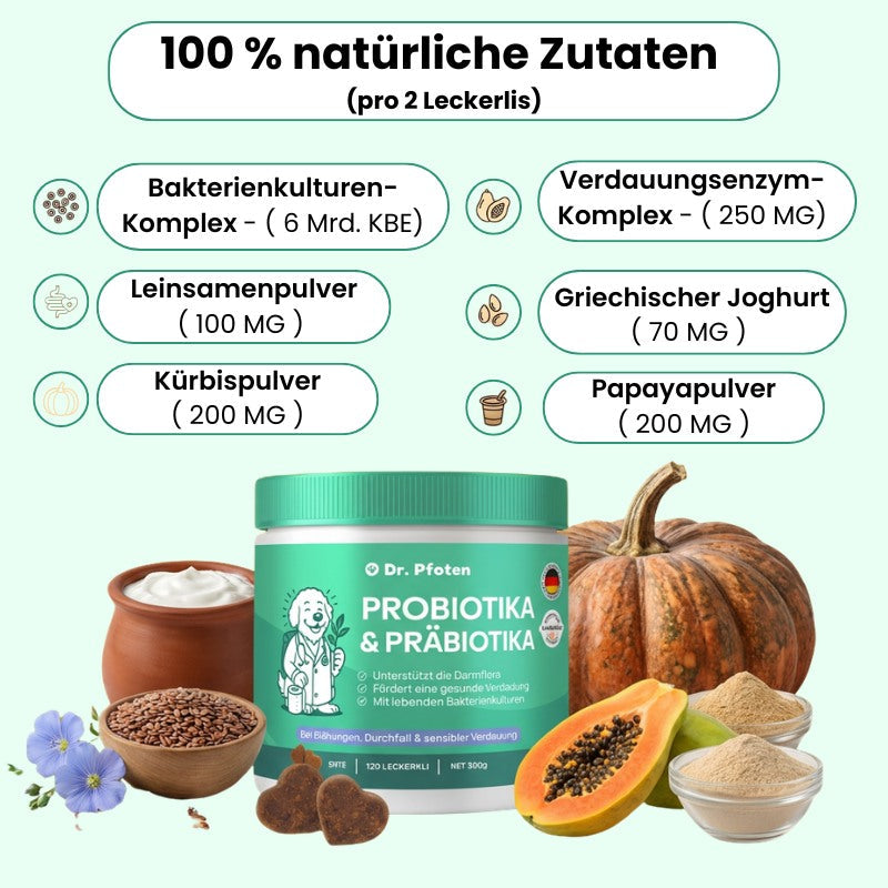 Probiotika & Präbiotika Leckerlis