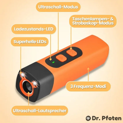 RuheMeister™ Pro - Schonendes Ultraschall-Training für ruhiges Zuhause