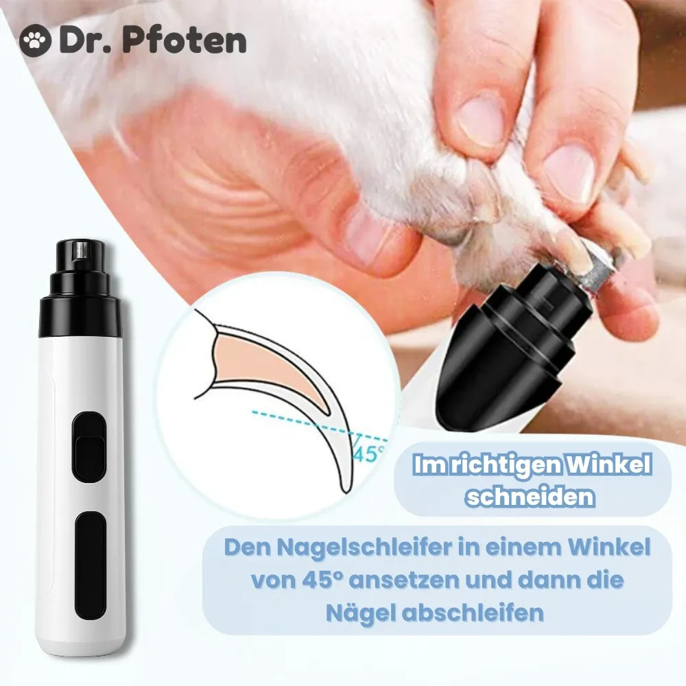 KrallenSchleifer™ Pro Salon - Stressfreie Krallenpflege für Hunde